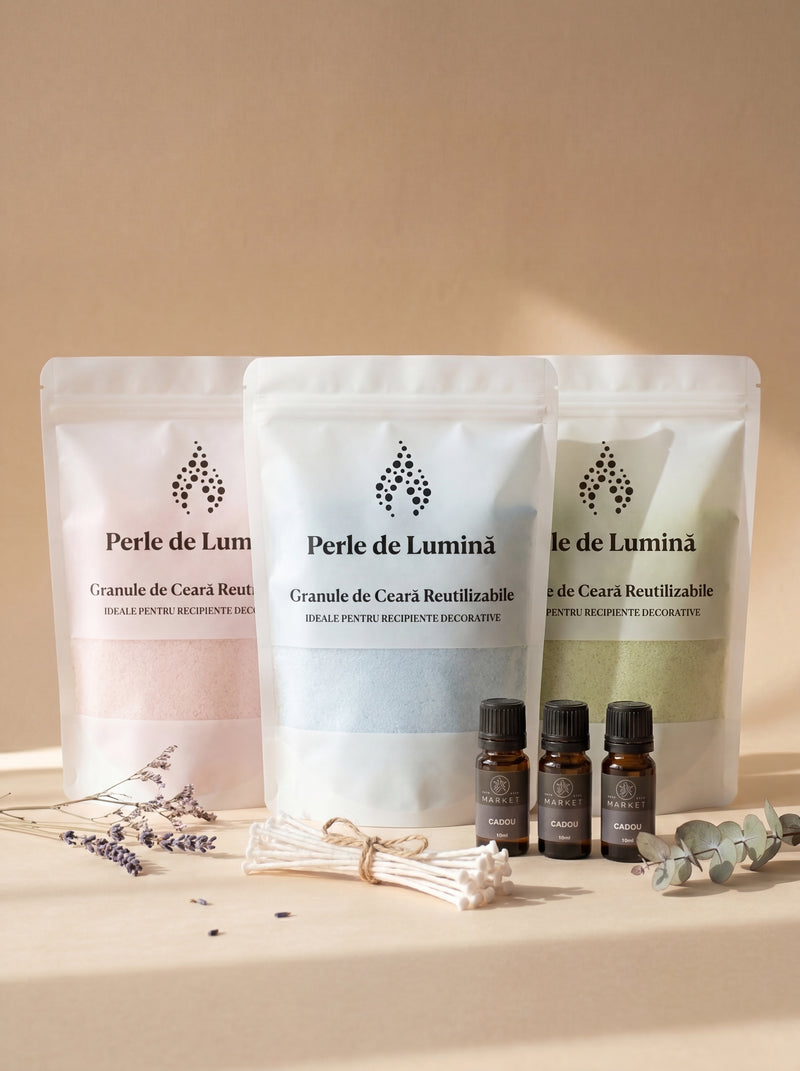 Pachet Trio — 3 Granule de Ceară la Alegere